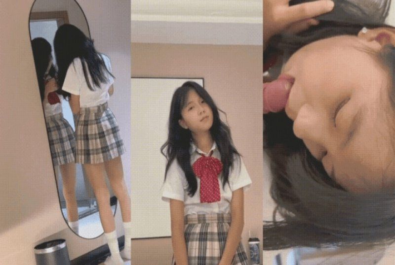 杏吧傳媒 乖巧懂事反差穿新買的jk制服口交做愛-馬丹妮