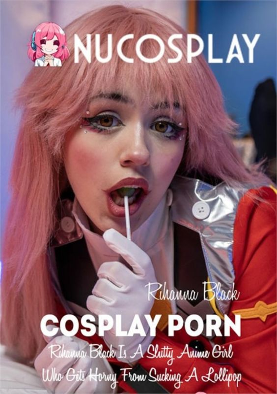 Rihanna Black Is A Slutty Anime Girl Who Gets Horny From Sucking A Lollipop